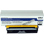 Okidata 44250716 BLACK ORIGINAL Toner Cartridge Type D1 for OKI C110 C130N MC160MFP